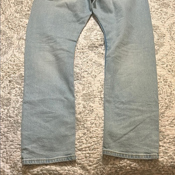 Levi's Blue Straight Jeans Classic Fit - Picture 6 of 7